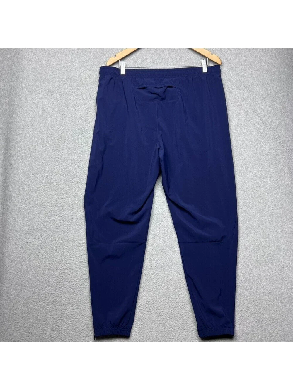 Nike XL Dri-FIT Woven Running Pants Obsidian Blue Stride Tapered Track Pants